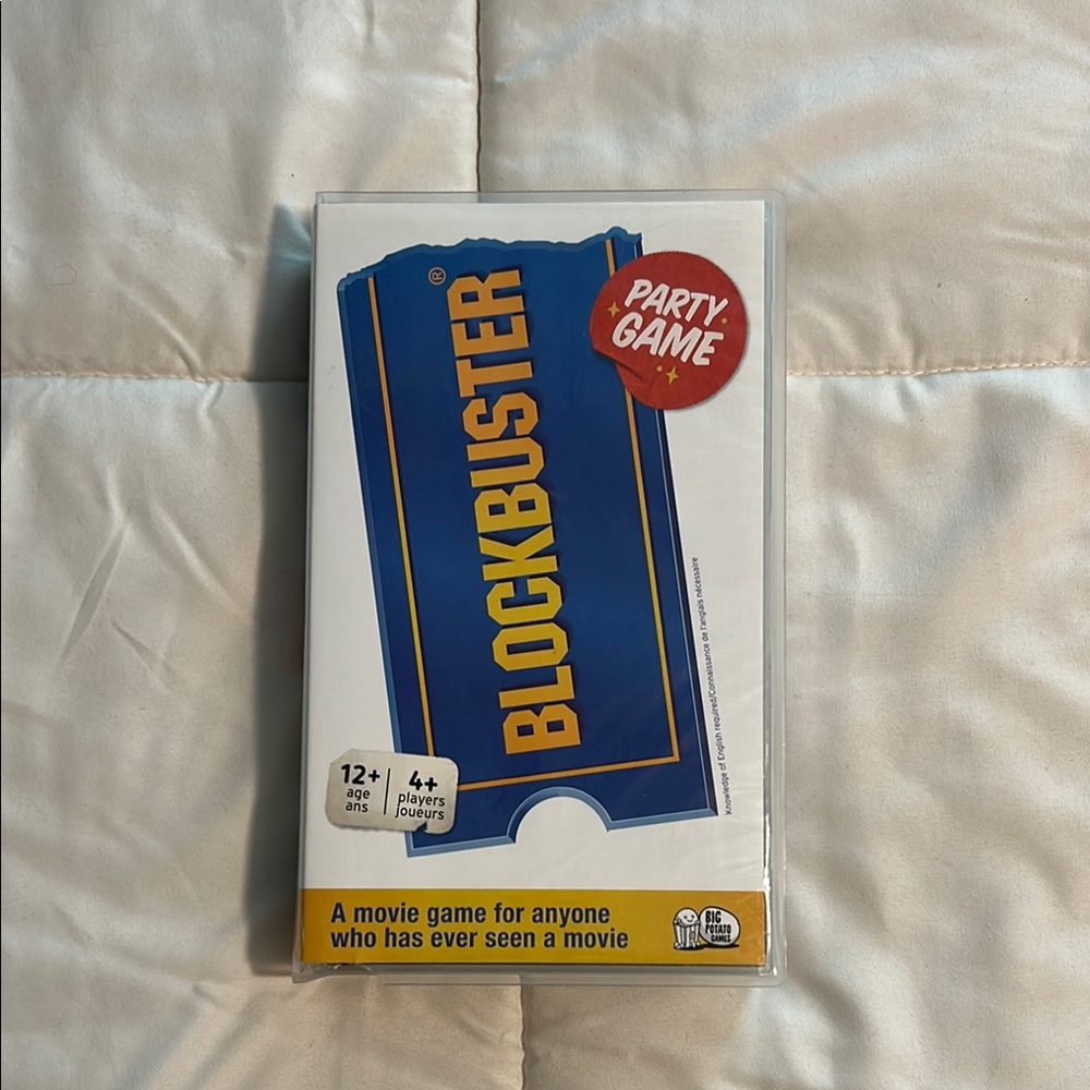 Blockbuster Party Game Board Game